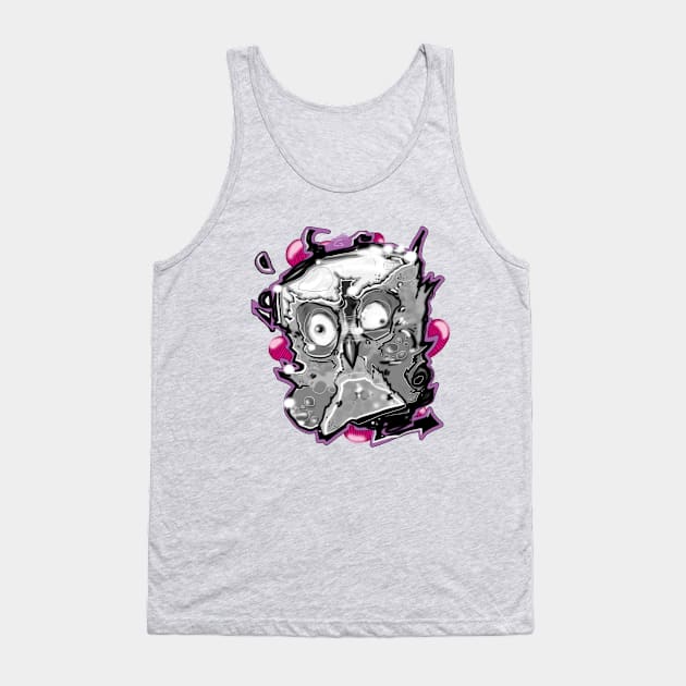 Owl Design Tank Top by corekt